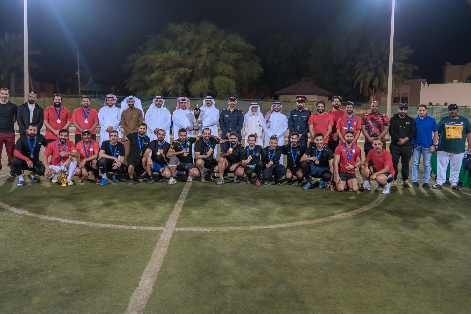 مديرية شرطة المحرق تختتم بطولتها الرمضانية لكرة القدم<